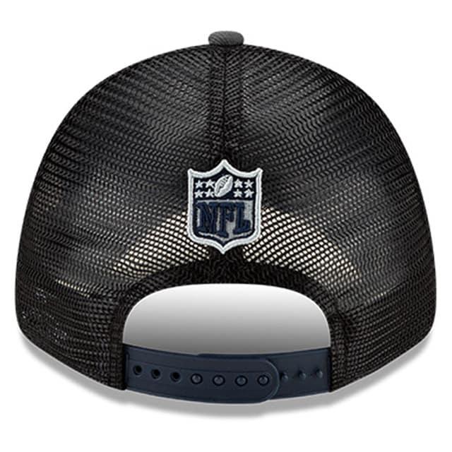 New Era Caps Dallas Cowboys New Era 2021 NFL Draft 9FORTY Snapback Curve Hat - Graphite