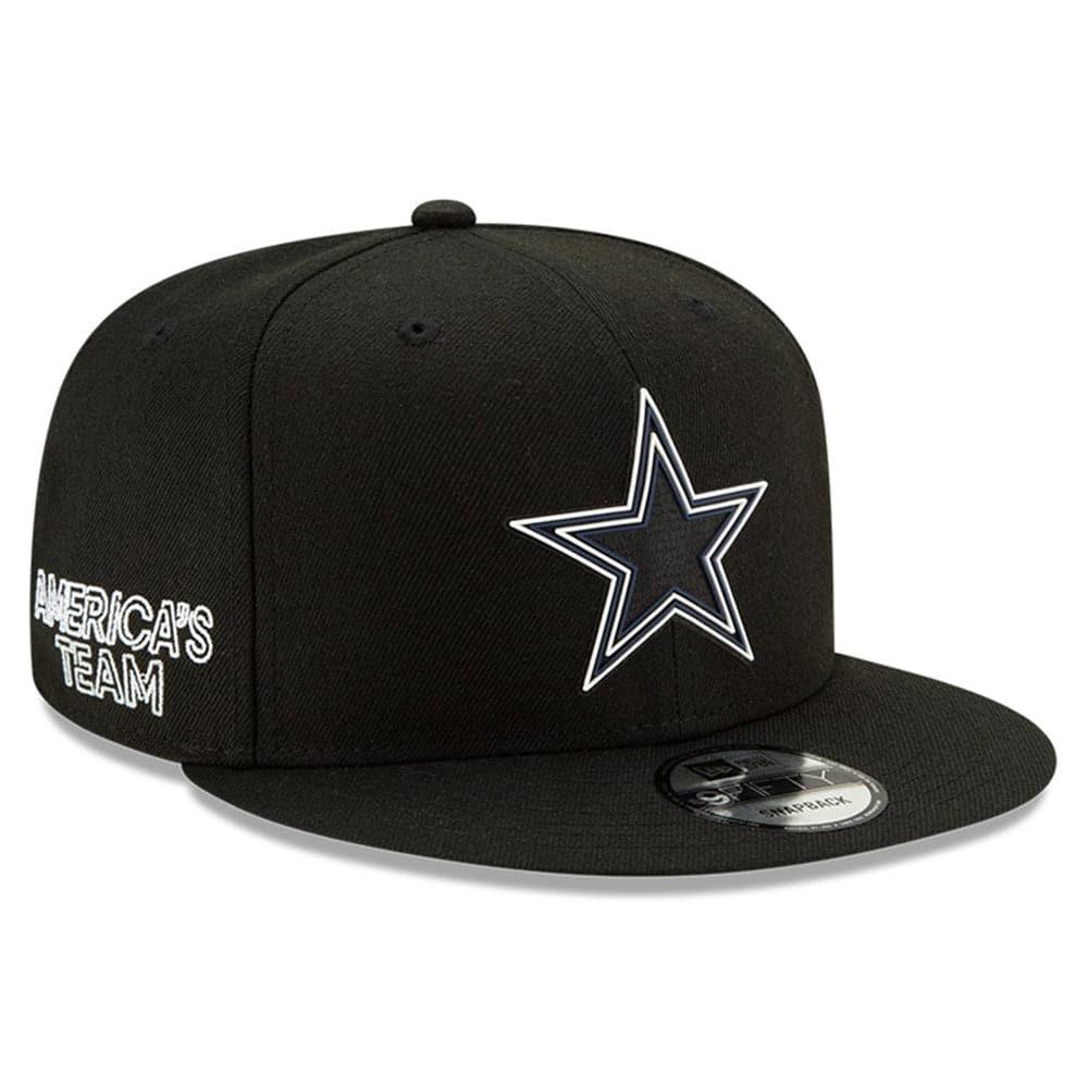 New Era Caps Dallas Cowboys New Era NFL 2020 Draft 9FIFTY Snapback Hat - Black