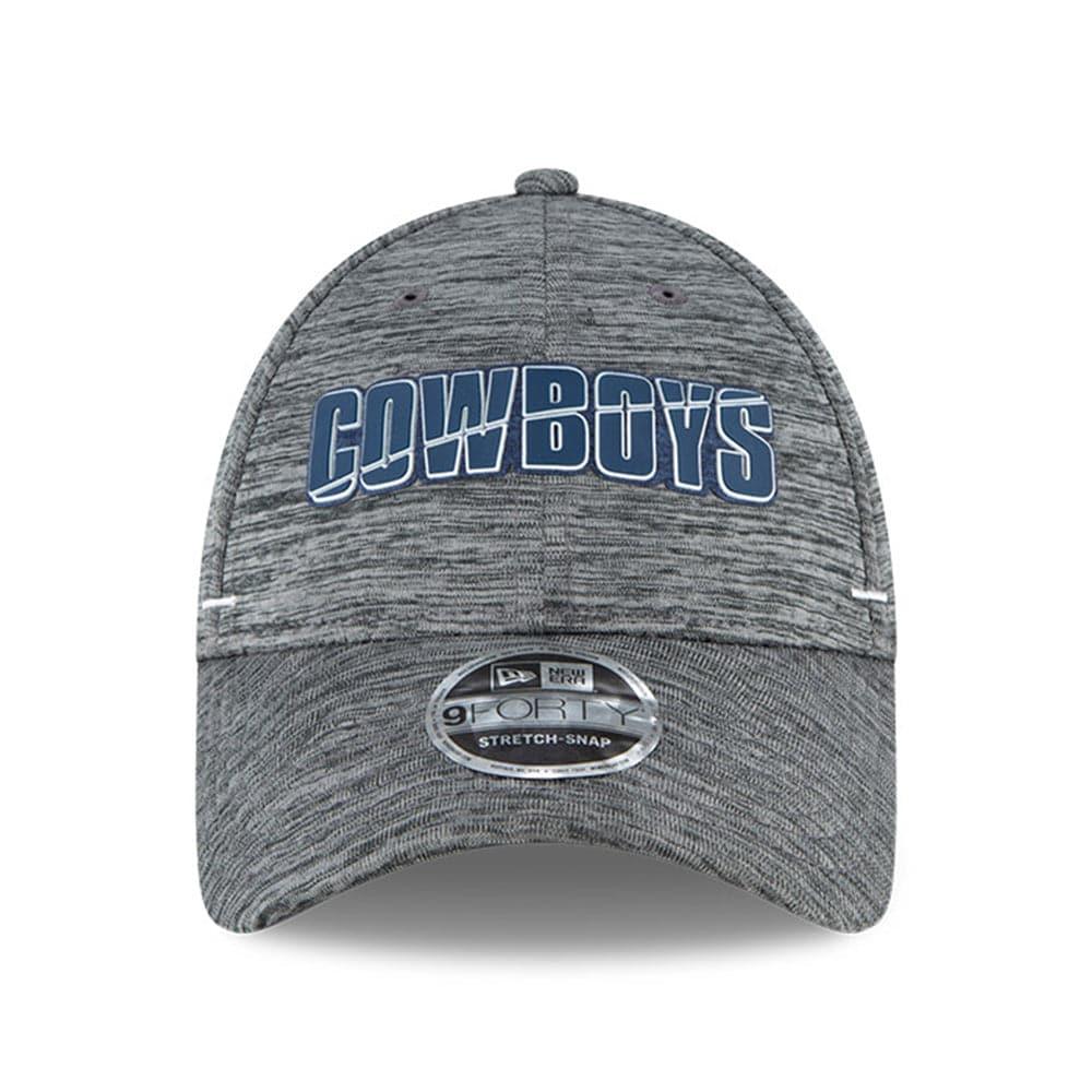 New Era Caps Dallas Cowboys New Era NFL 2020 Summer Sideline 9FORTY Snapback Curve Hat - Heather