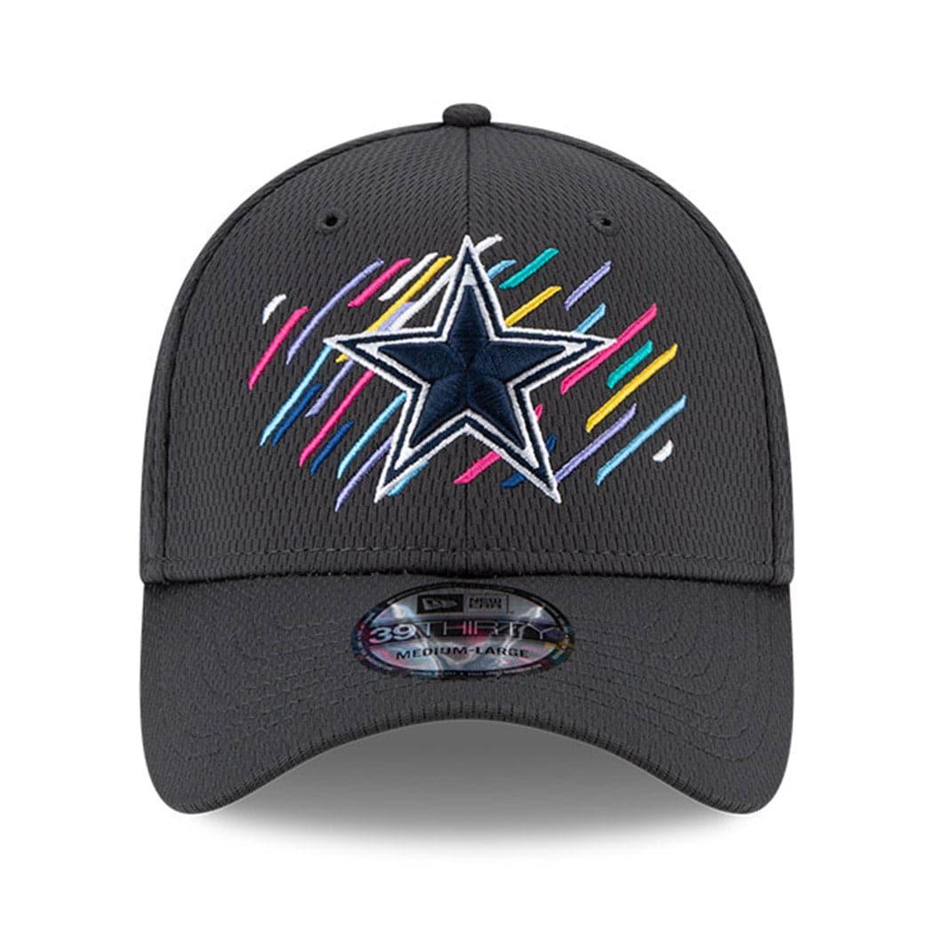 New Era Caps Dallas Cowboys New Era NFL 2021 Crucial Catch 39THIRTY Flex Fit Hat - Steel