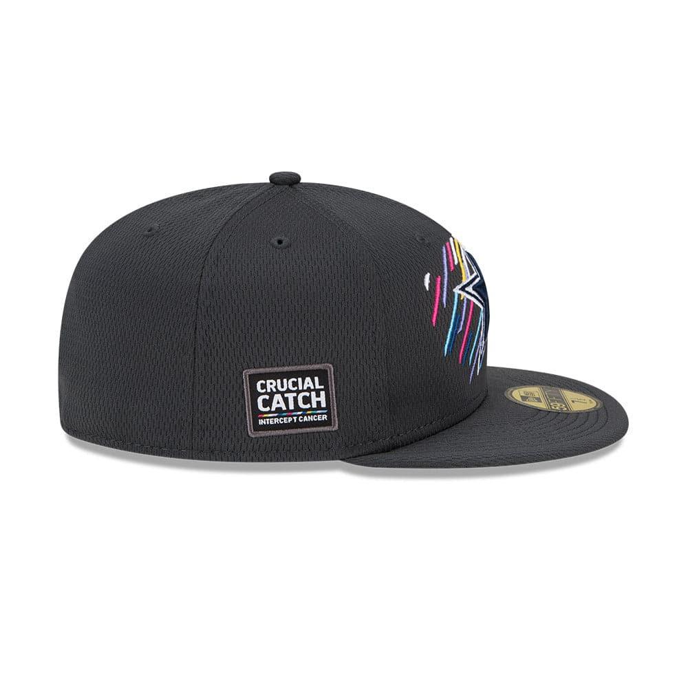 New Era Caps Dallas Cowboys New Era NFL 2021 Crucial Catch 59FIFTY Fitted Hat - Steel