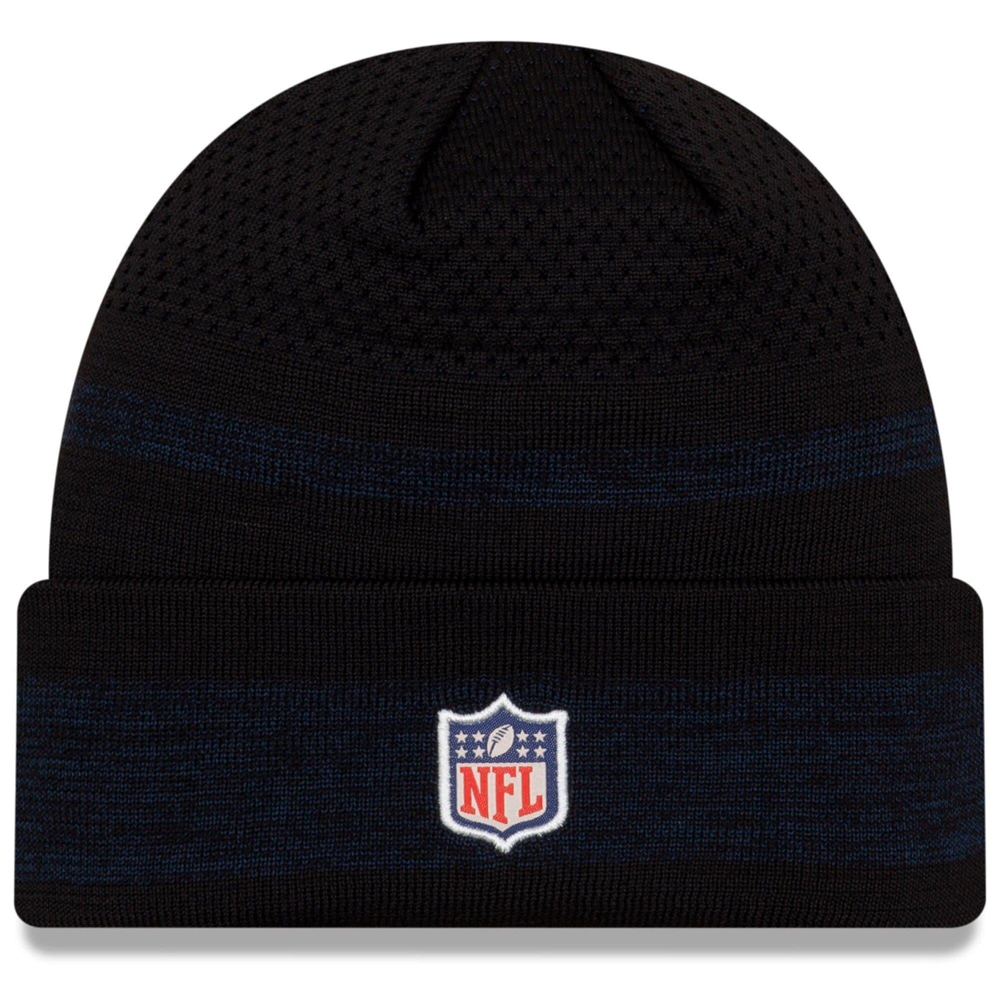 New Era Beanies Dallas Cowboys New Era NFL 2021 Sideline Performance Tech Cuff Beanie - Black