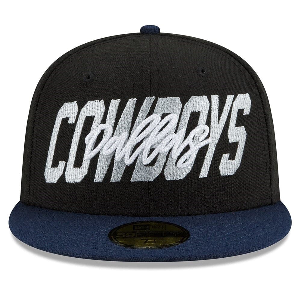 New Era Caps Dallas Cowboys New Era NFL 2022 Draft On-Stage 59FIFTY Fitted Hat - Black
