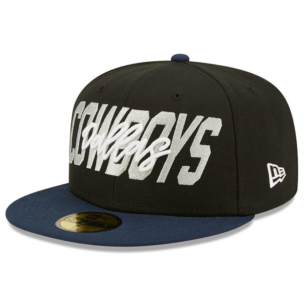 New Era Caps Dallas Cowboys New Era NFL 2022 Draft On-Stage 59FIFTY Fitted Hat - Black