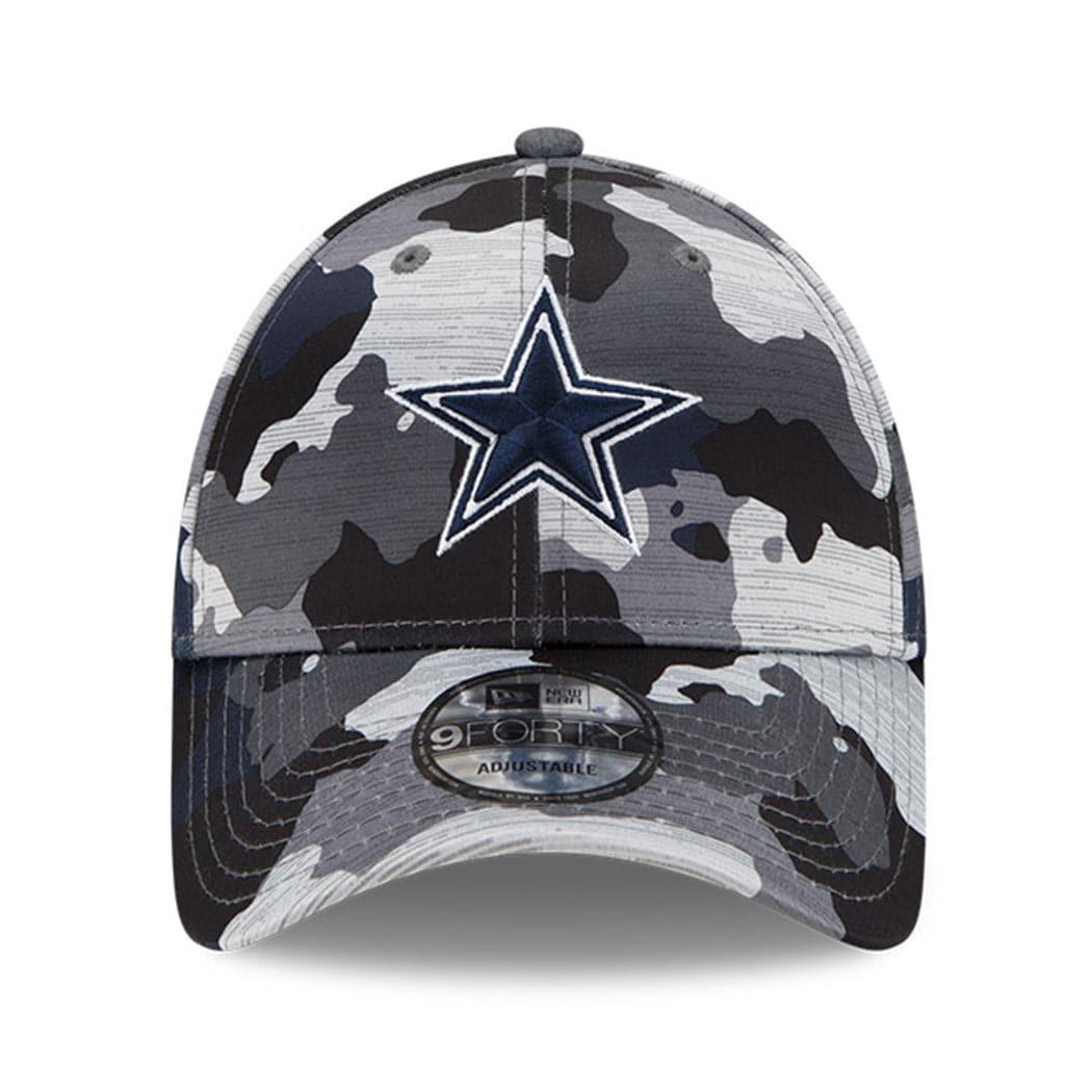 New Era Caps Dallas Cowboys New Era NFL 22 Training Camp 9FORTY Stretch Snap Hat - Camo