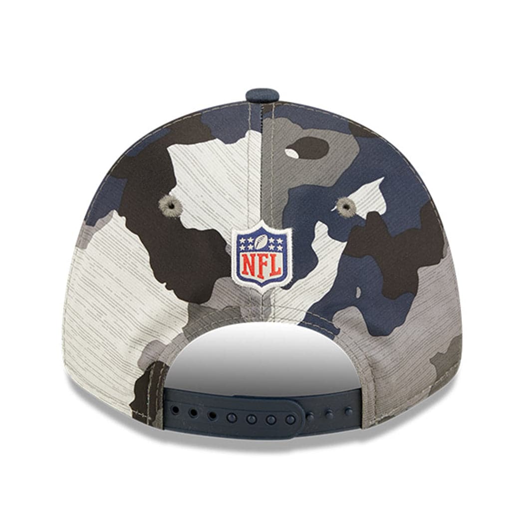 New Era Caps Dallas Cowboys New Era NFL 22 Training Camp 9FORTY Stretch Snap Hat - Camo