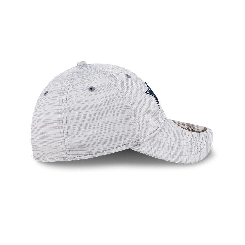 New Era Caps Dallas Cowboys New Era NFL 22 Training Camp Coach 39THIRTY Stretch Fit Hat - Grey