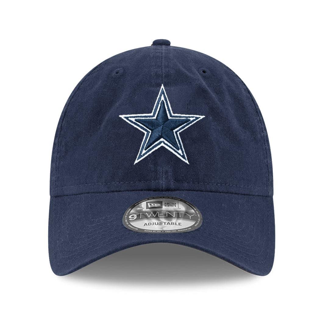 New Era Caps Dallas Cowboys New Era NFL Core 9TWENTY Curved Hat - Navy