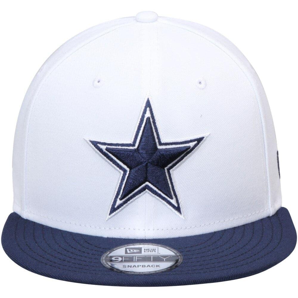 New Era Caps Dallas Cowboys New Era NFL Team 2 Tone 9FIFTY Snapback Hat - White