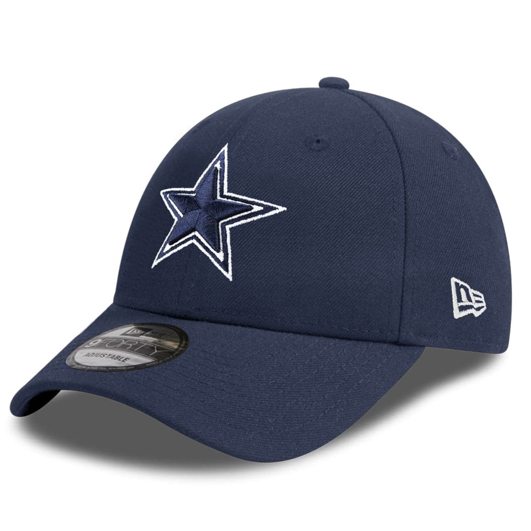New Era Caps Dallas Cowboys New Era NFL Team 9FORTY Adjustable Curve Hat - Navy