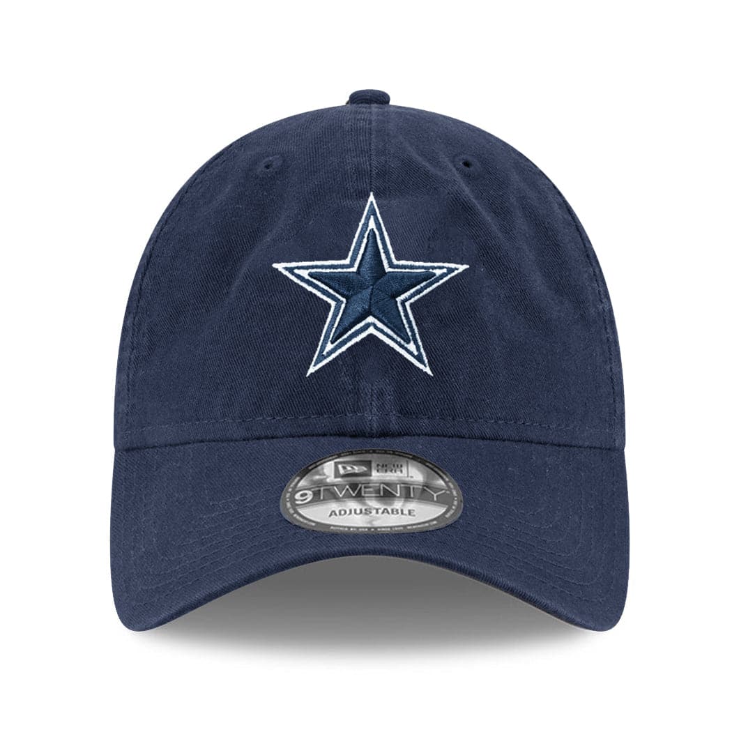 New Era Caps Dallas Cowboys New Era NFL Team 9TWENTY Curved Hat - Navy