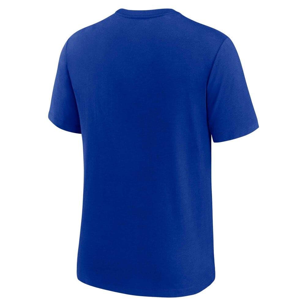 Nike T-Shirts Dallas Cowboys Nike NFL Historic Logo Tri-Blend T-Shirt - Blue