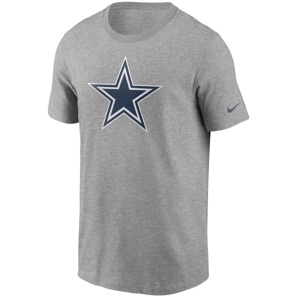 Nike T-Shirts Dallas Cowboys Nike NFL Logo Essential T-Shirt - Heather Grey