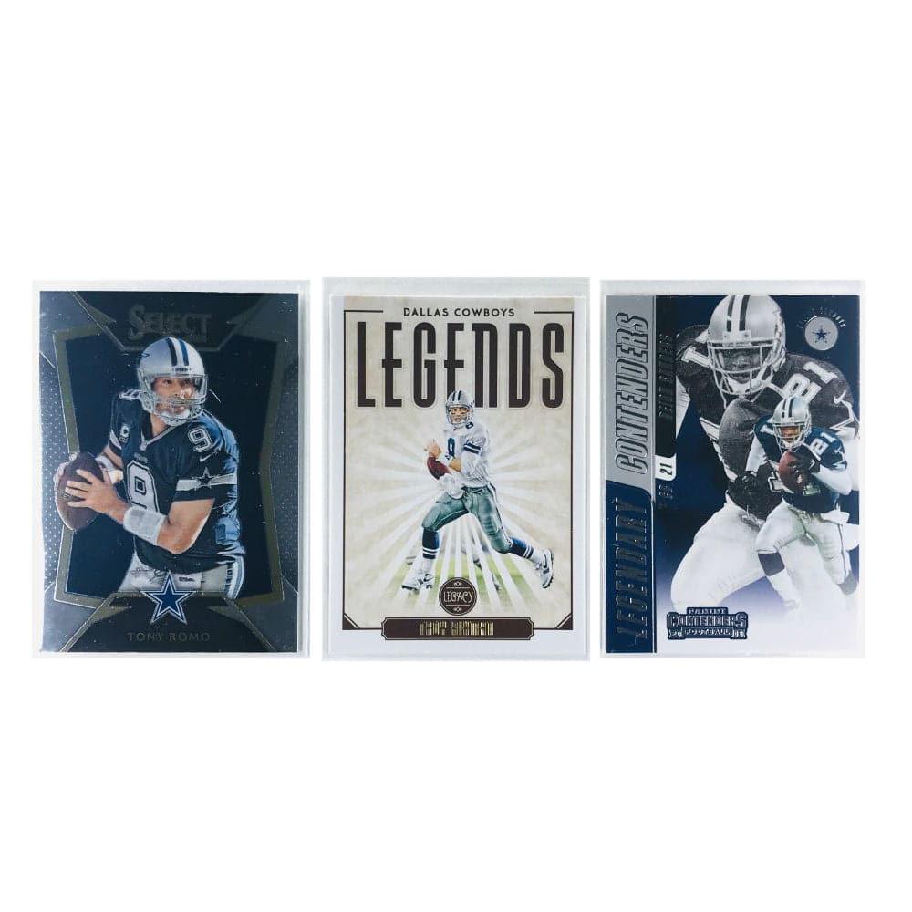 Panini Cards Dallas Cowboys Panini NFL 3 Card Legends Set