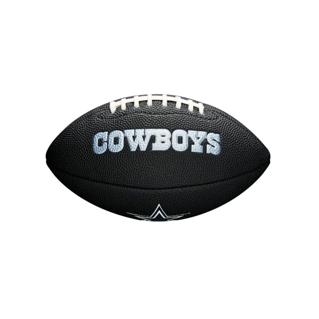 Wilson Sporting Goods Balls Dallas Cowboys Wilson NFL Mini Size Team Football - Black