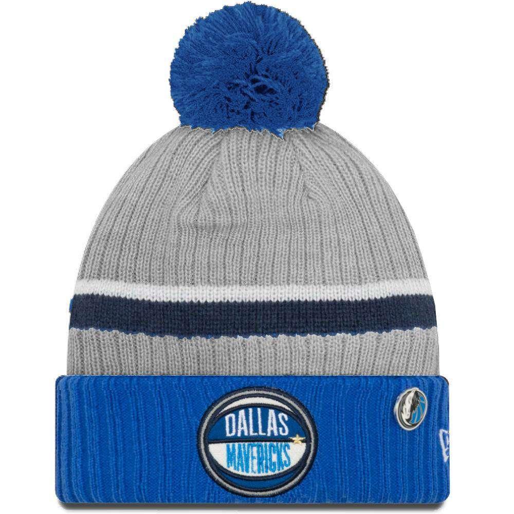 New Era Beanies Dallas Mavericks New Era 2019 NBA Draft Knit Beanie - Heather