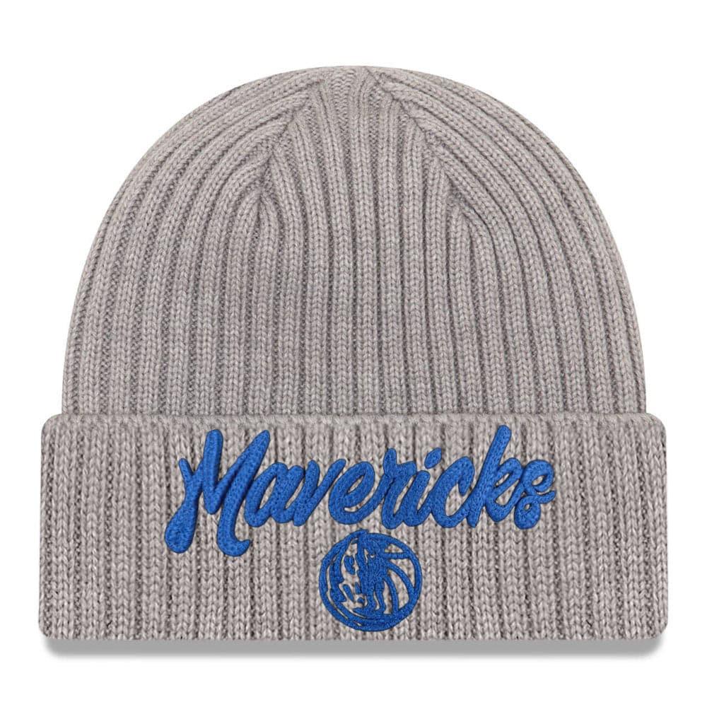 New Era Beanies Dallas Mavericks New Era 2020 NBA Draft Knit Beanie - Heather Grey