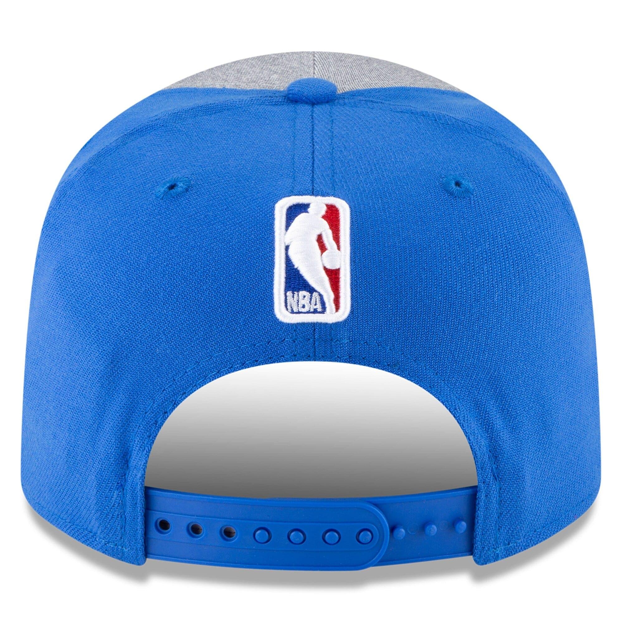 New Era Caps Dallas Mavericks New Era NBA 2020 Draft Stretch-Snap 9FIFTY Curved Snapback Hat - Blue