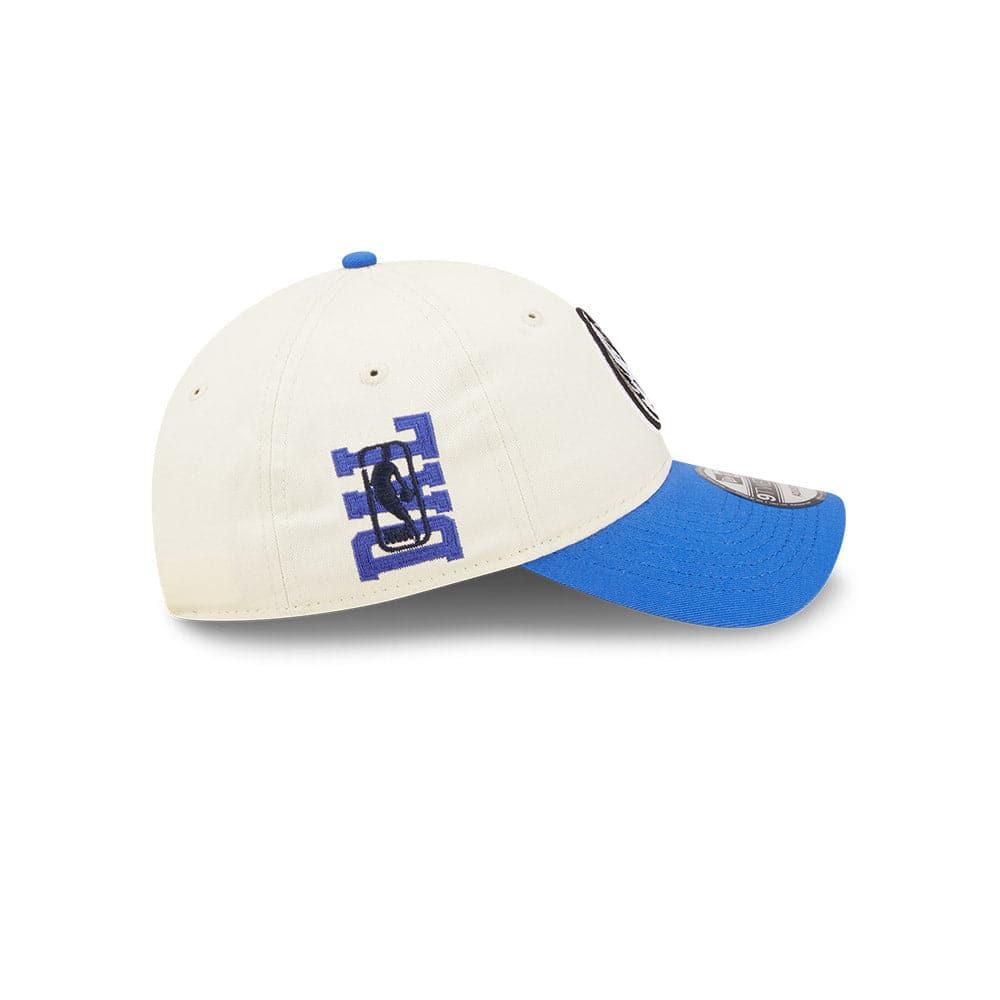 New Era Caps Dallas Mavericks New Era NBA 2022 Draft 9TWENTY Strapback Hat - Cream