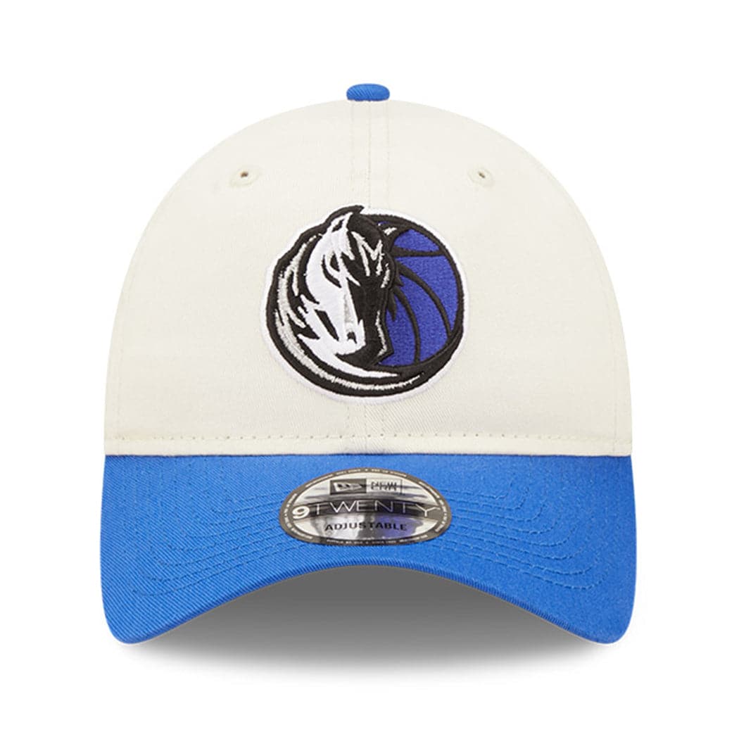New Era Caps Dallas Mavericks New Era NBA 2022 Draft 9TWENTY Strapback Hat - Cream