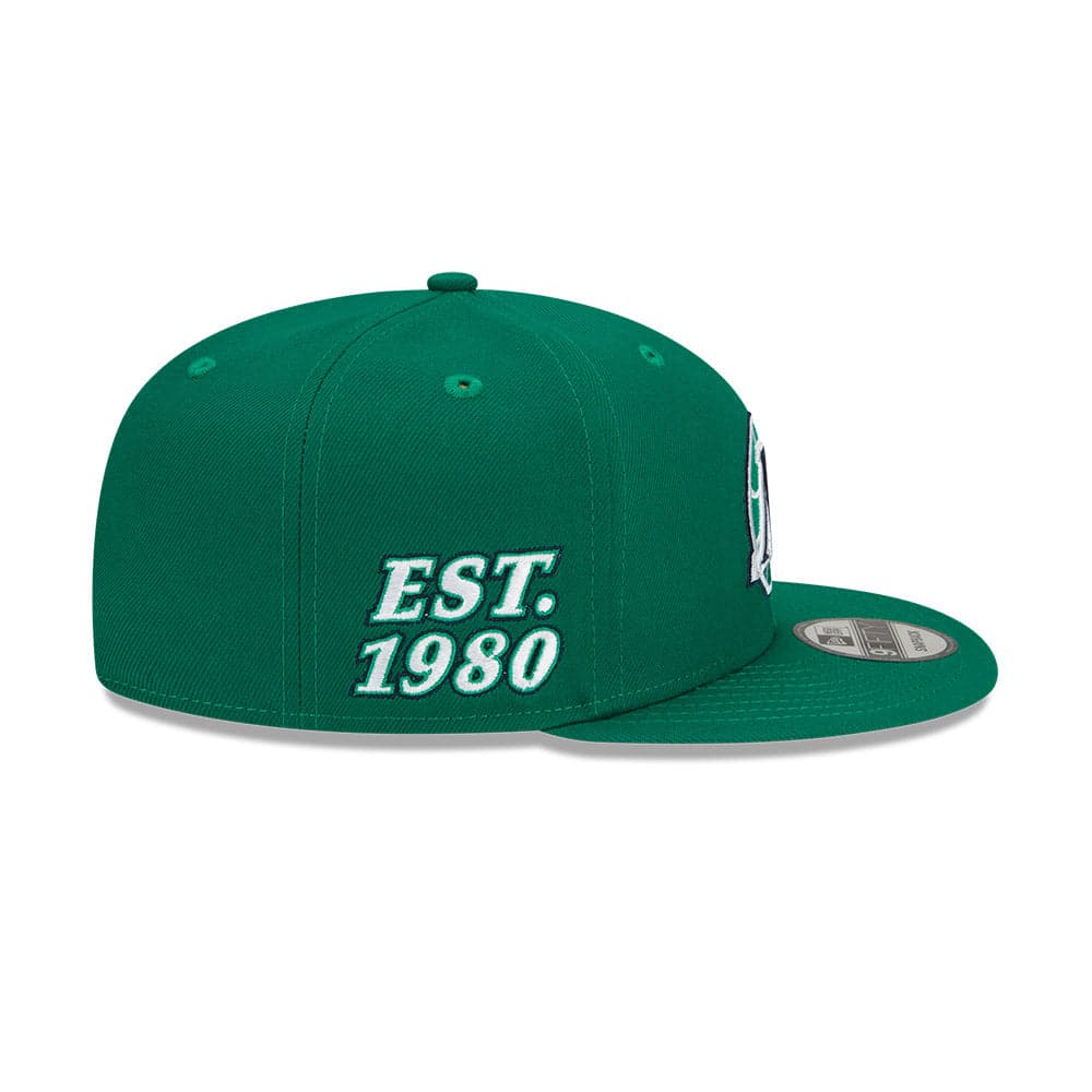 New Era Caps Dallas Mavericks New Era NBA 21-22 City Edition ALT 9FIFTY Snapback Hat - Green