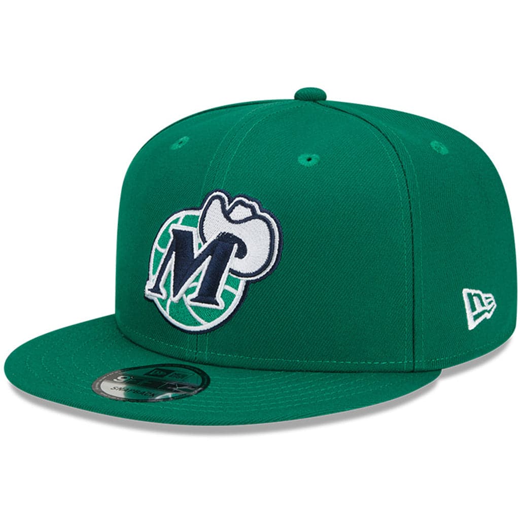 New Era Caps Dallas Mavericks New Era NBA 21-22 City Edition ALT 9FIFTY Snapback Hat - Green
