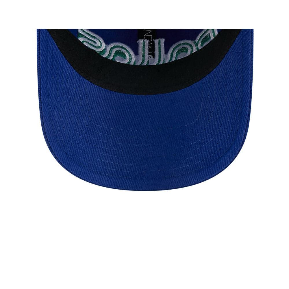 New Era Caps Dallas Mavericks New Era NBA 22-23 City Edition 9TWENTY Strapback Hat - Blue