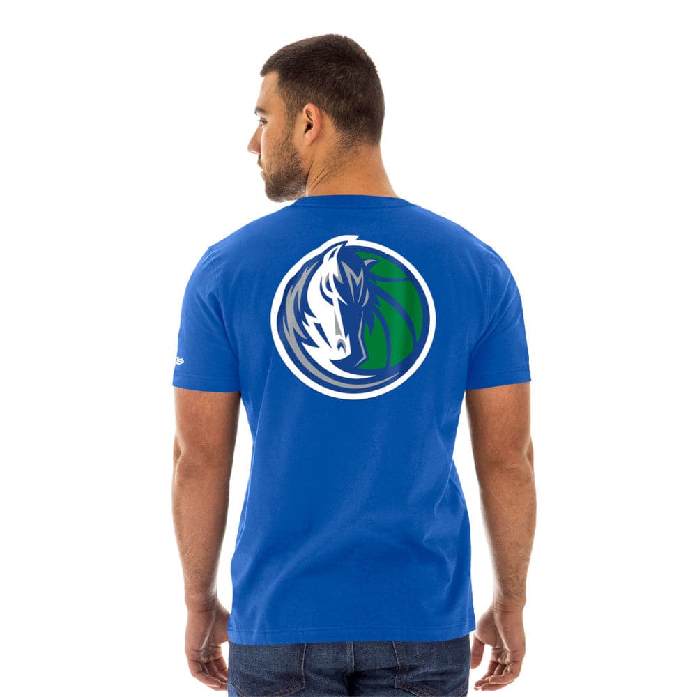 New Era T-Shirts Dallas Mavericks New Era NBA 22-23 City Edition T-Shirt - Blue