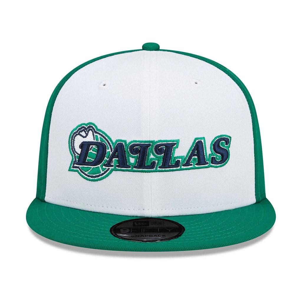 New Era Caps Dallas Mavericks New Era NBA City Edition 9FIFTY Snapback Hat - Green
