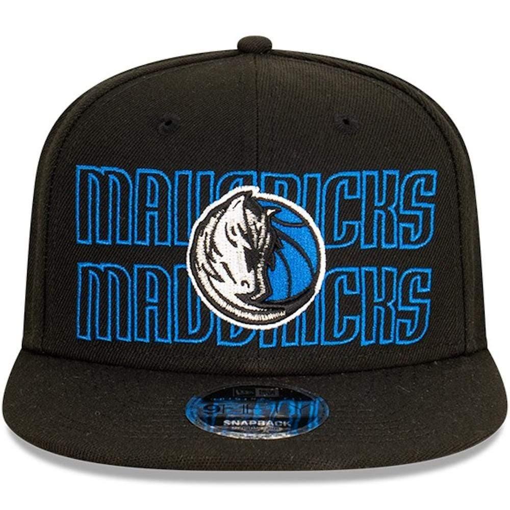 New Era Caps Dallas Mavericks New Era NBA Neon Lights Original Fit 9FIFTY Snapback Hat - Black
