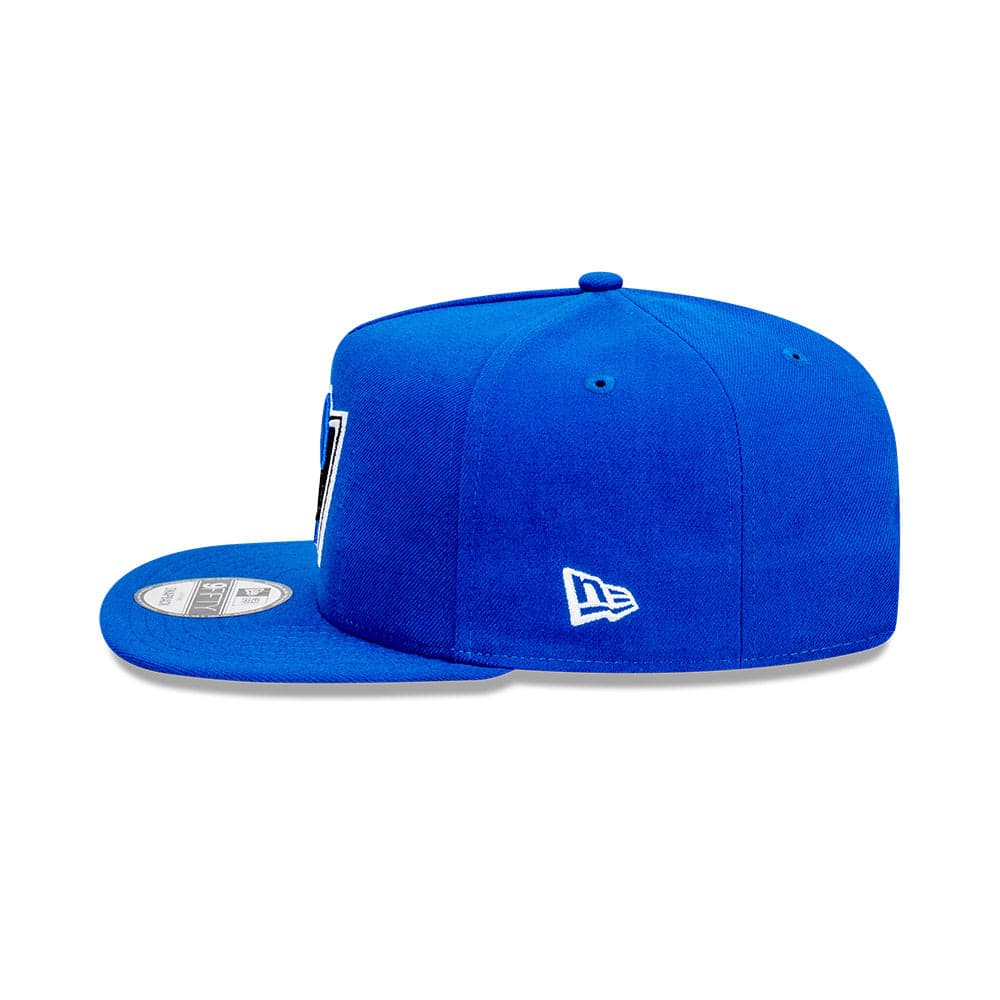 New Era Caps Dallas Mavericks New Era NBA Team 9FIFTY A-Frame Snapback Hat - Blue