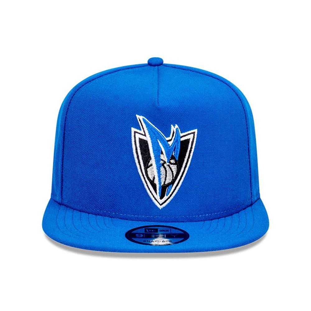 New Era Caps Dallas Mavericks New Era NBA Team 9FIFTY A-Frame Snapback Hat - Blue
