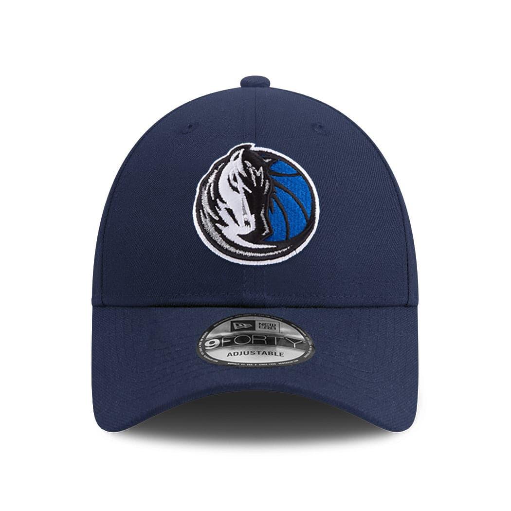 New Era Caps Dallas Mavericks New Era NBA Team 9FORTY Snapback Curve Hat - Navy