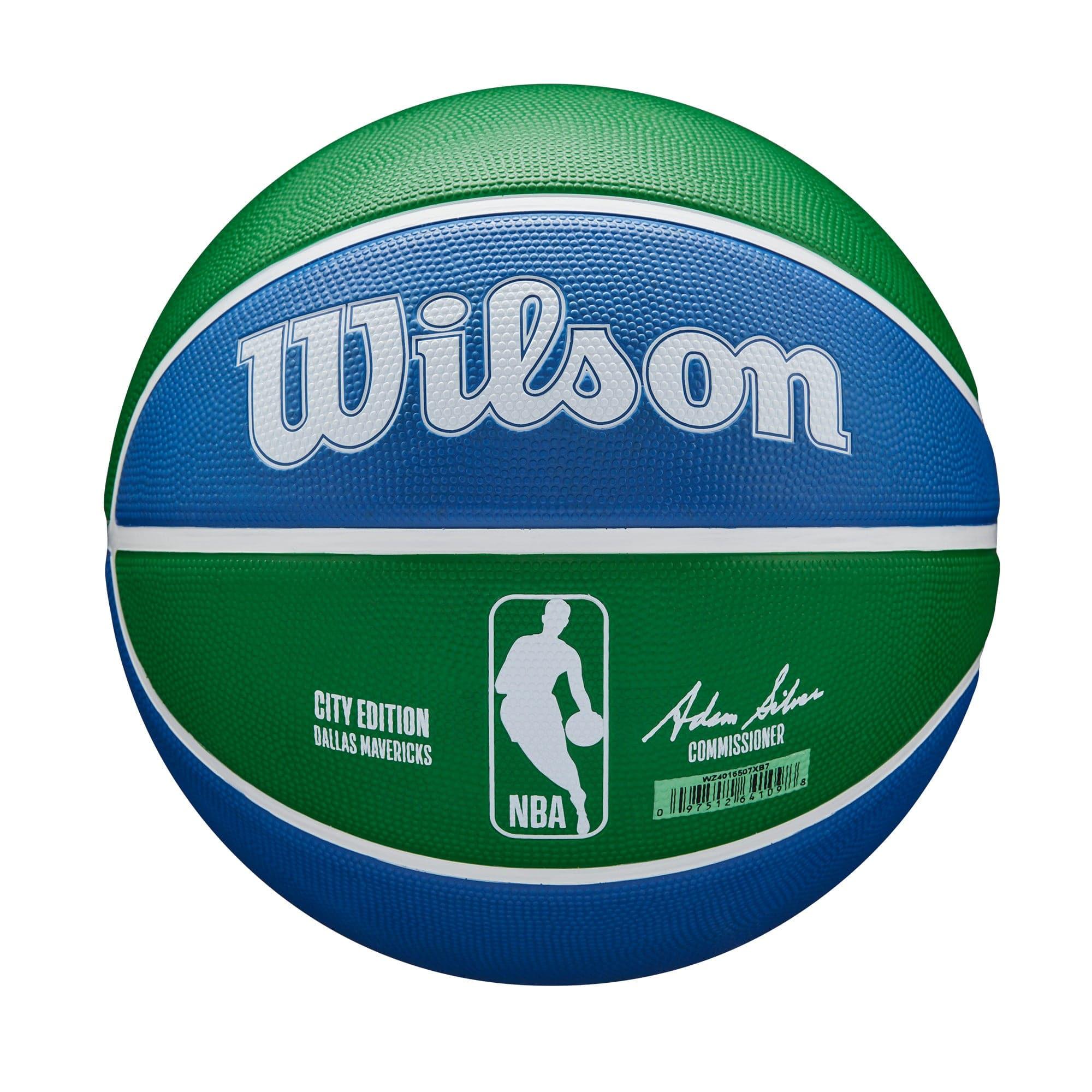 Wilson Sporting Goods Balls Dallas Mavericks Wilson NBA 22-23 City Edition All Surface Basketball Ball
