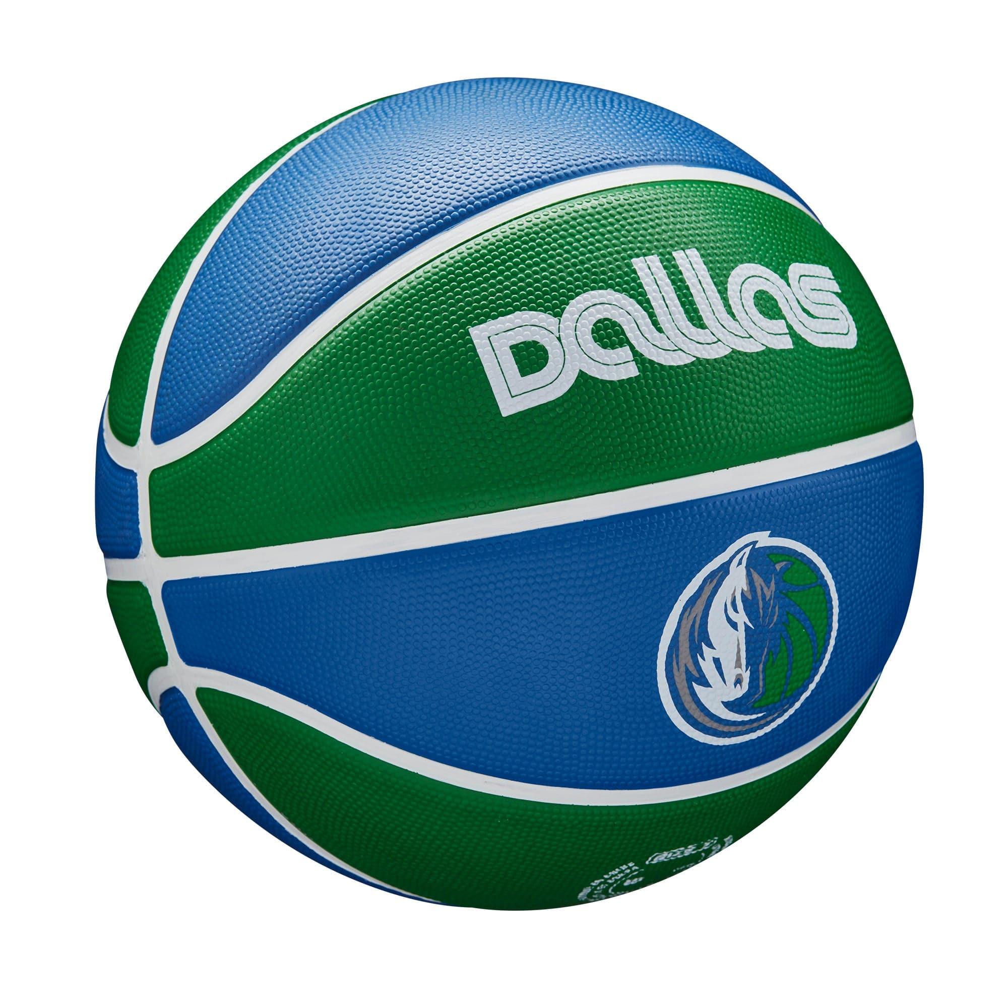 Wilson Sporting Goods Balls Dallas Mavericks Wilson NBA 22-23 City Edition All Surface Basketball Ball