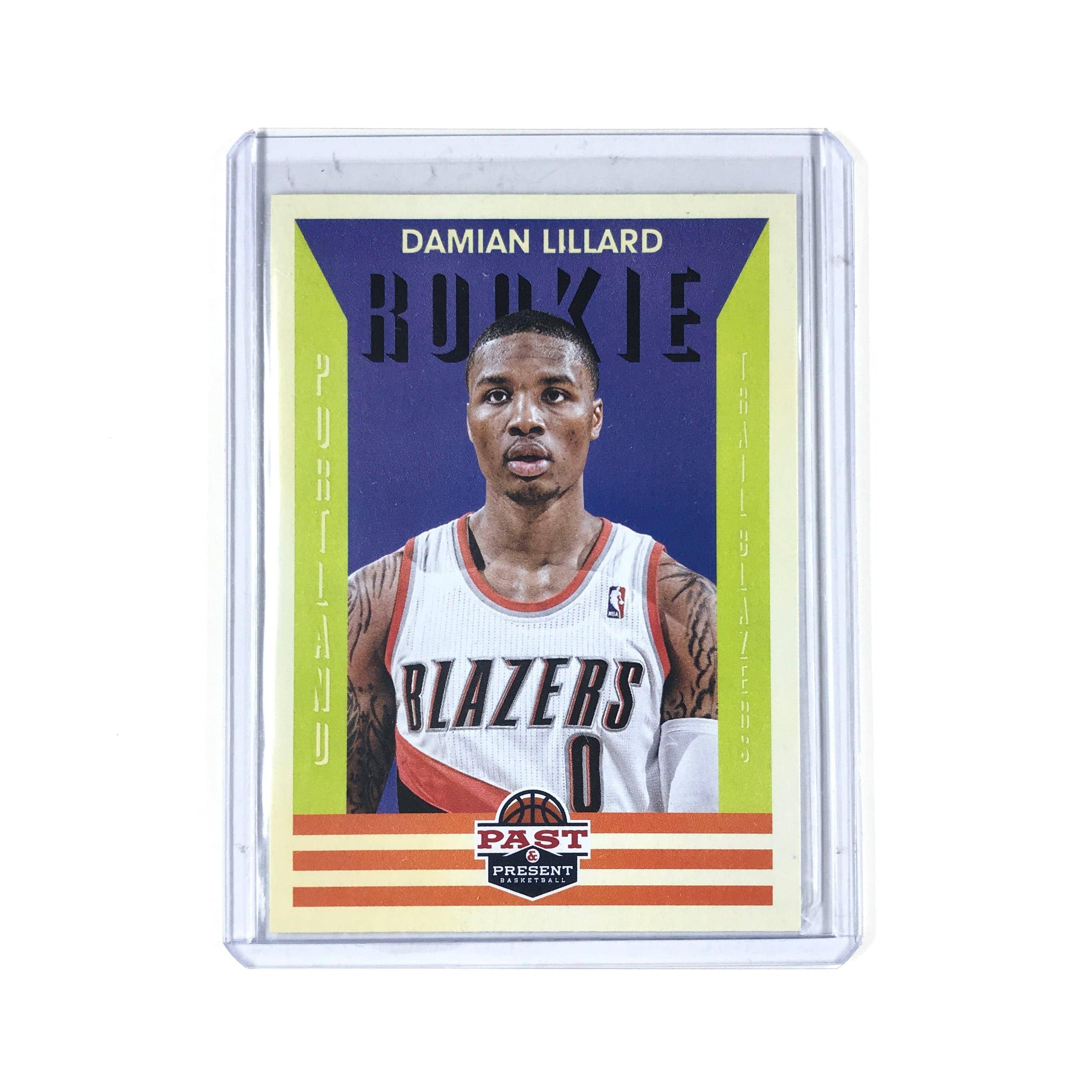 Panini Cards Damian Lillard Portland Trail Blazers 2012-13 Panini Past Present NBA Rookie Card