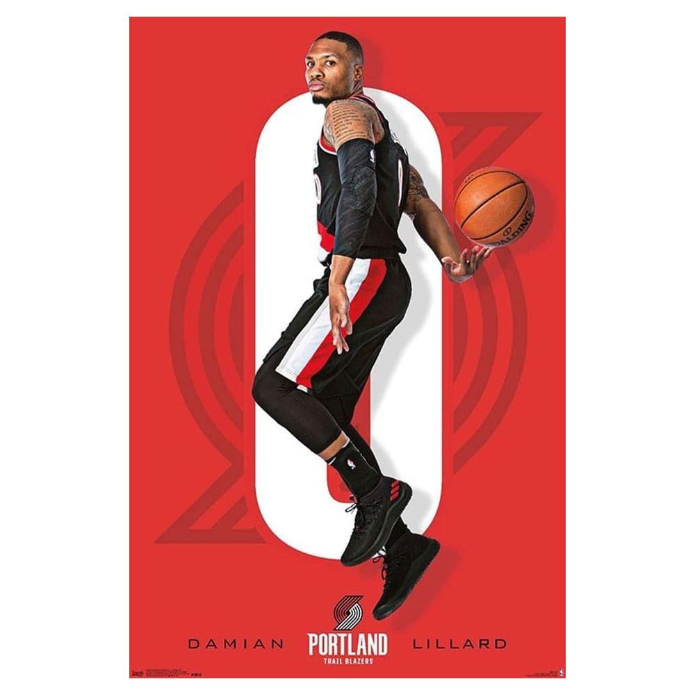 Trends International Posters Damian Lillard Portland Trail Blazers Trends NBA 57 x 86cm Poster