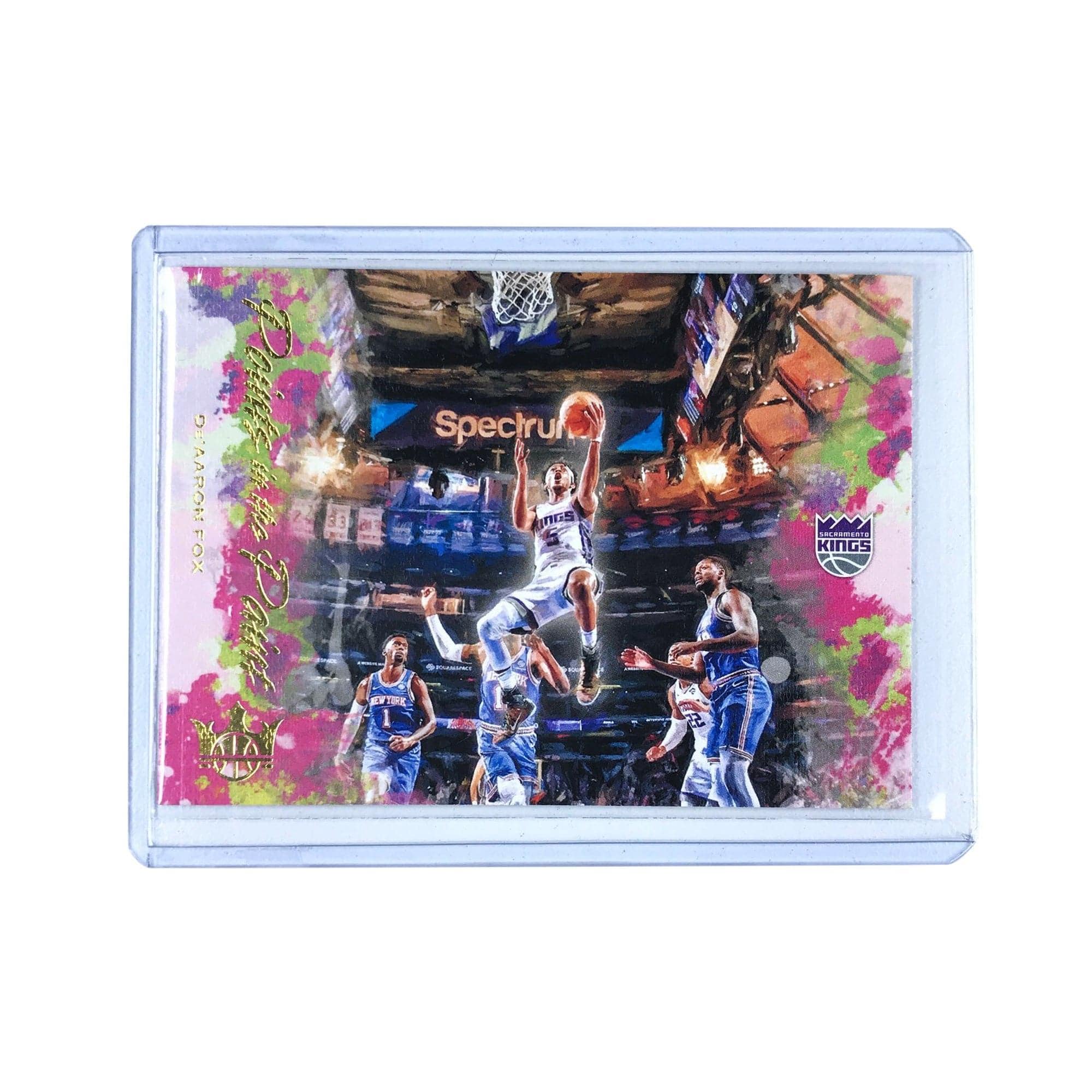 Panini Cards De'Aaron Fox Sacramento Kings 2019-20 Panini Court Kings NBA Points In The Paint Card