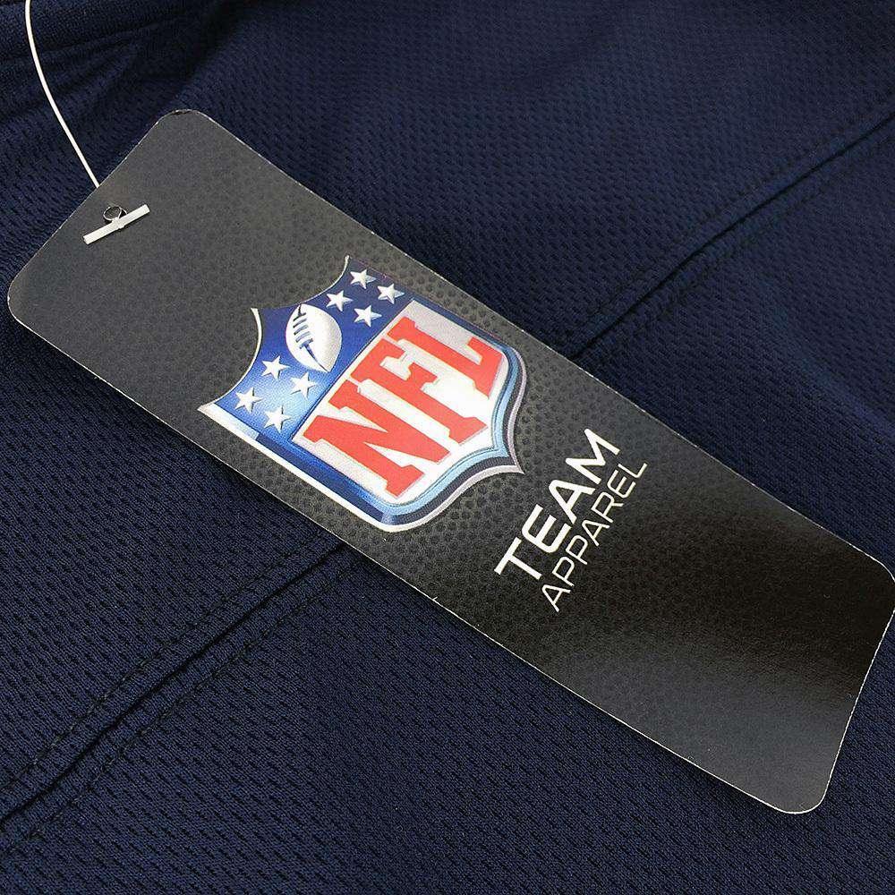 Majestic Athletic T-Shirts Denver Broncos Majestic NFL Poly Mesh Jersey Shirt - Navy