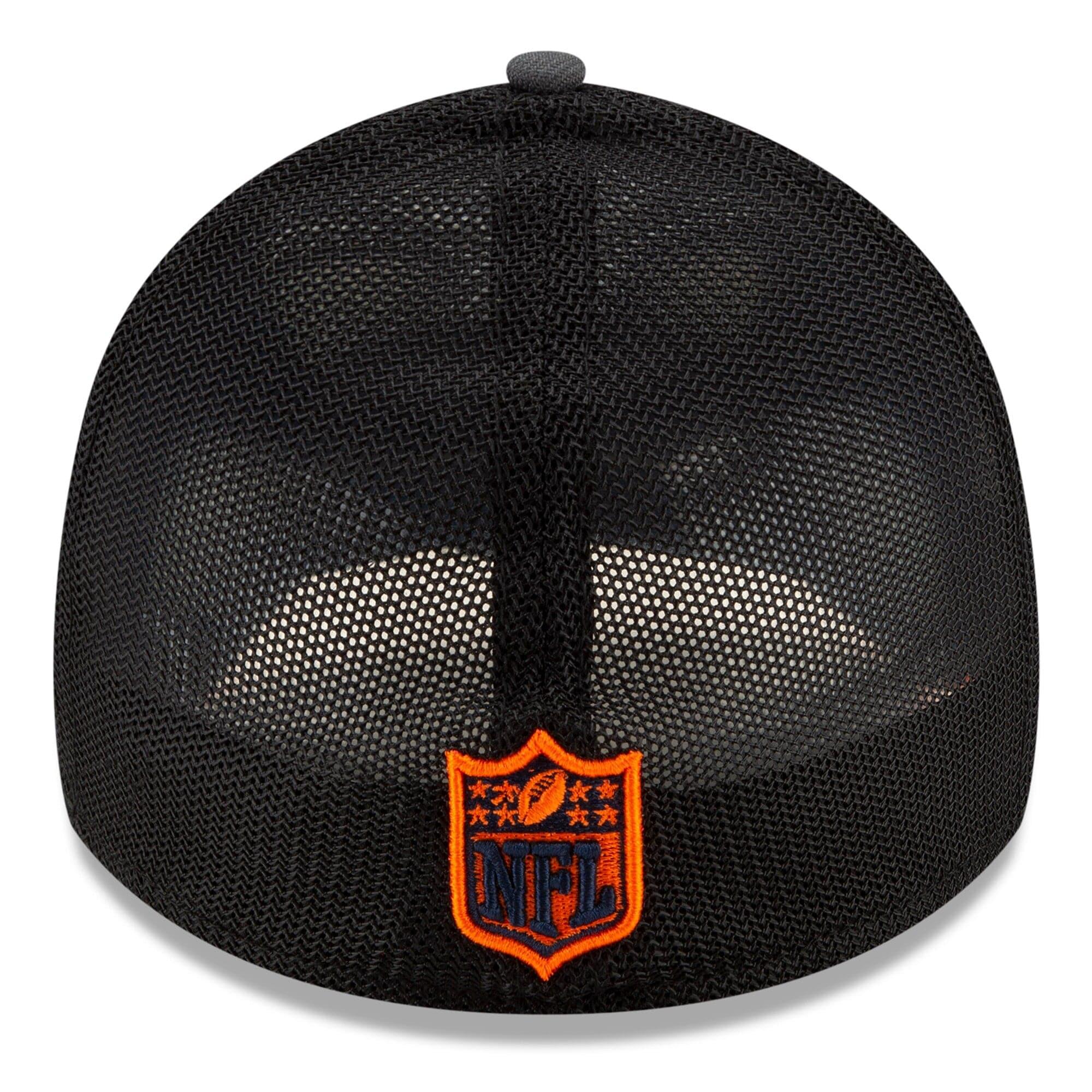 New Era Caps Denver Broncos New Era 2021 NFL Draft 39THIRTY Flex Fit Curve Hat - Graphite