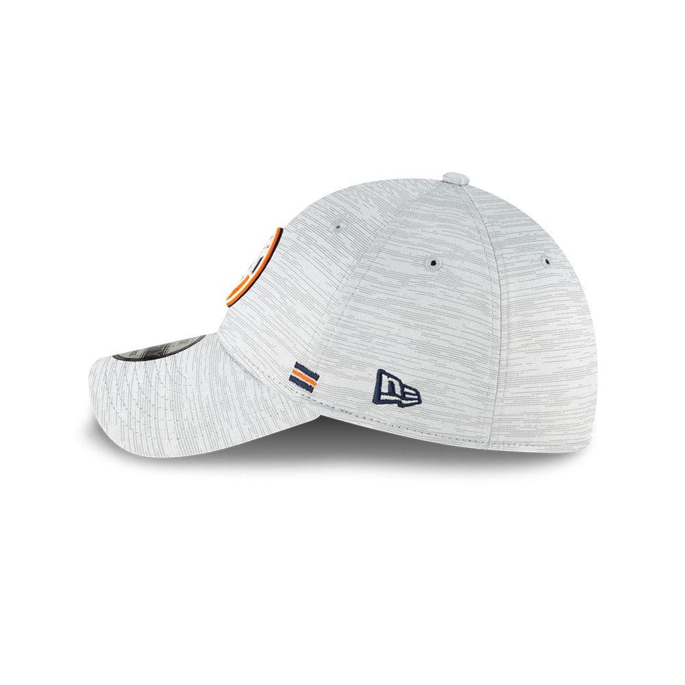 New Era Caps Denver Broncos New Era NFL 2020 Sideline 39THIRTY Flex Fit Curve Hat - Grey