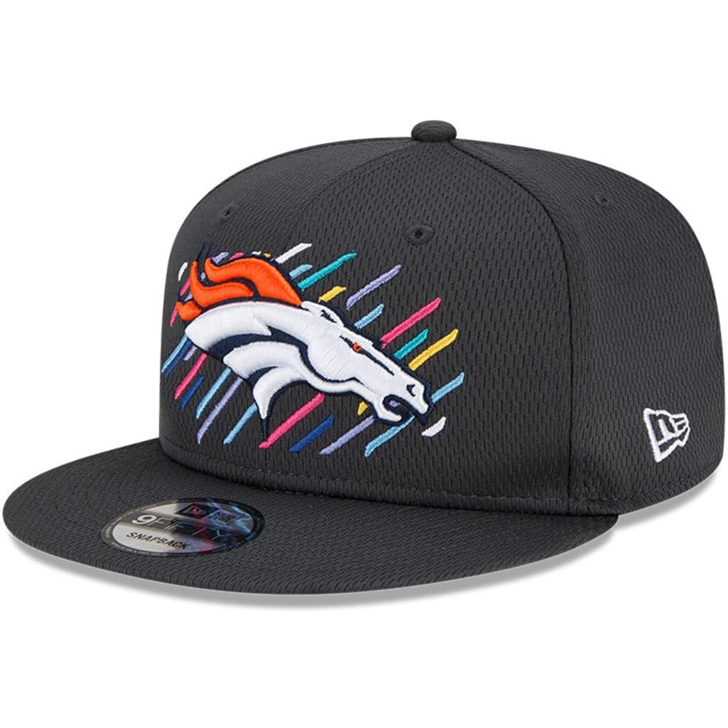 New Era Caps Denver Broncos New Era NFL 2021 Crucial Catch 9FIFTY Snapback Hat - Steel