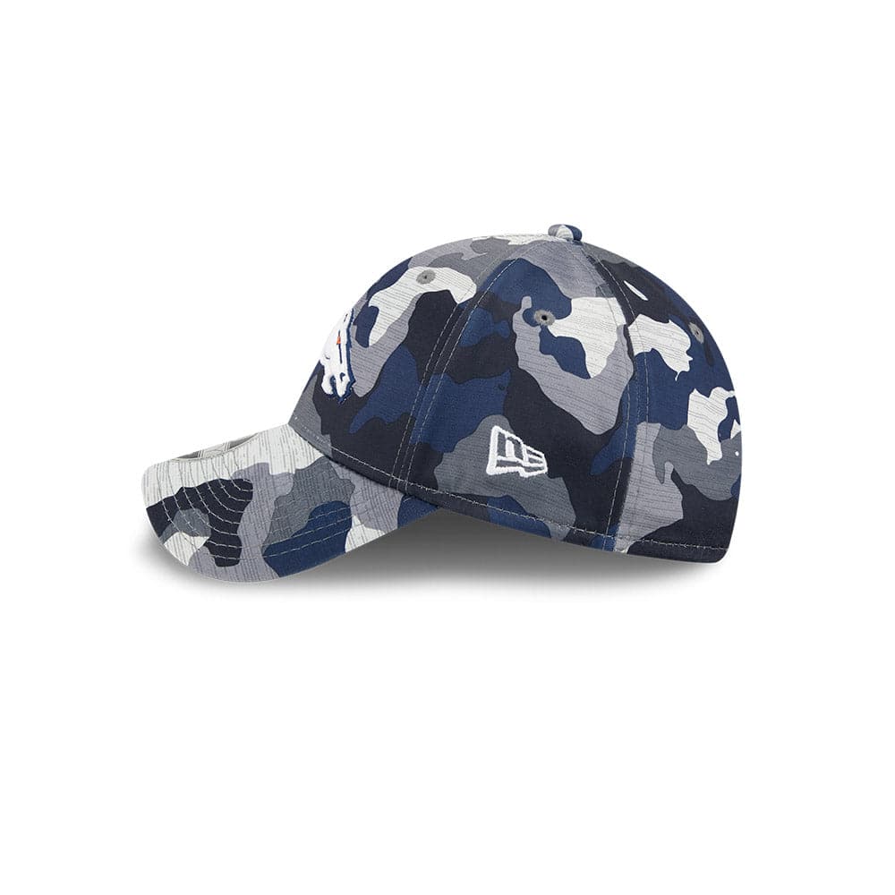 New Era Caps Denver Broncos New Era NFL 22 Training Camp 9FORTY Stretch Snap Hat - Camo