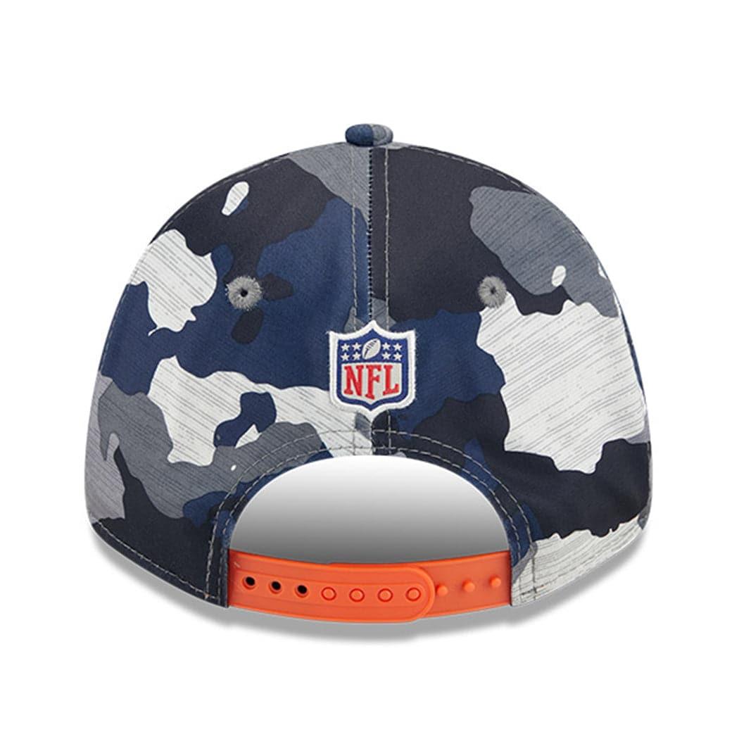 New Era Caps Denver Broncos New Era NFL 22 Training Camp 9FORTY Stretch Snap Hat - Camo