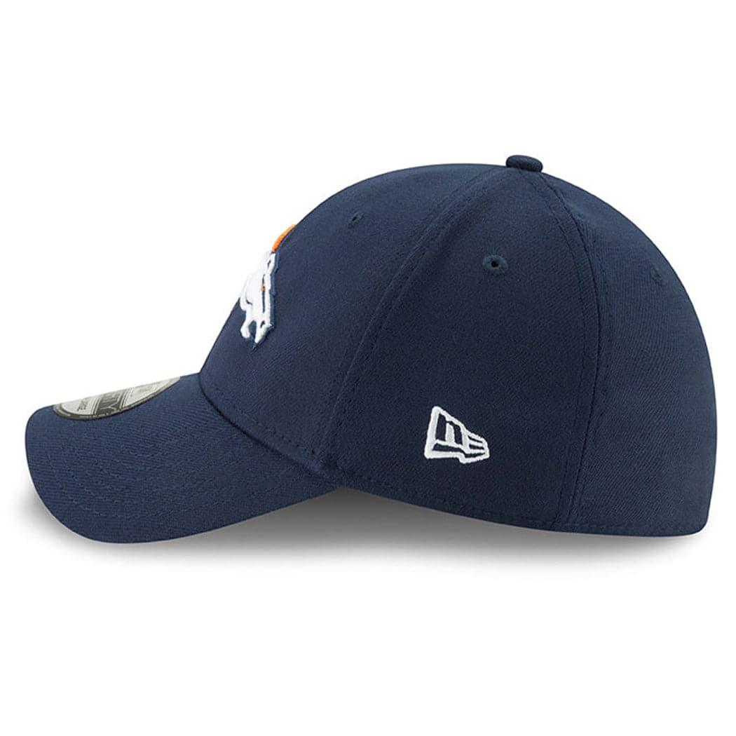 New Era Caps Denver Broncos New Era NFL Team 39THIRTY Flex Fit Curve Hat - Navy