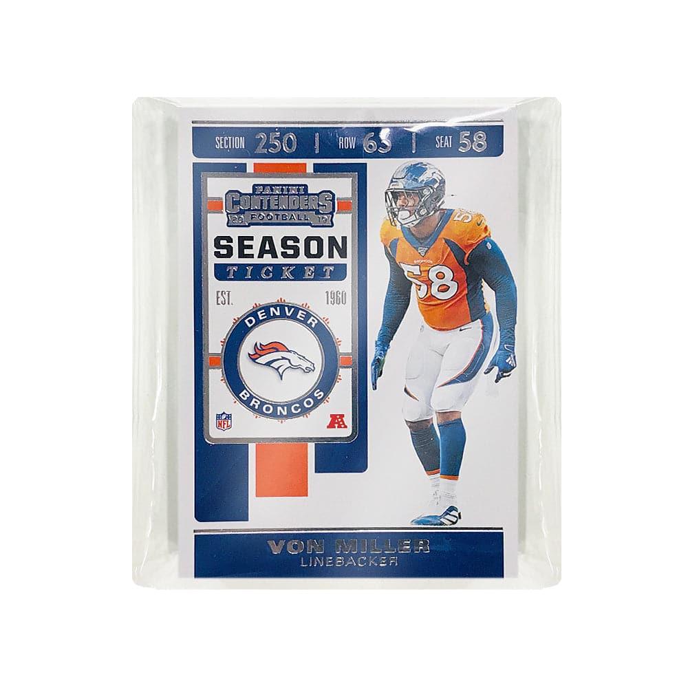 Panini Cards Denver Broncos NFL Panini 18 Mixed Team Trading Card Set