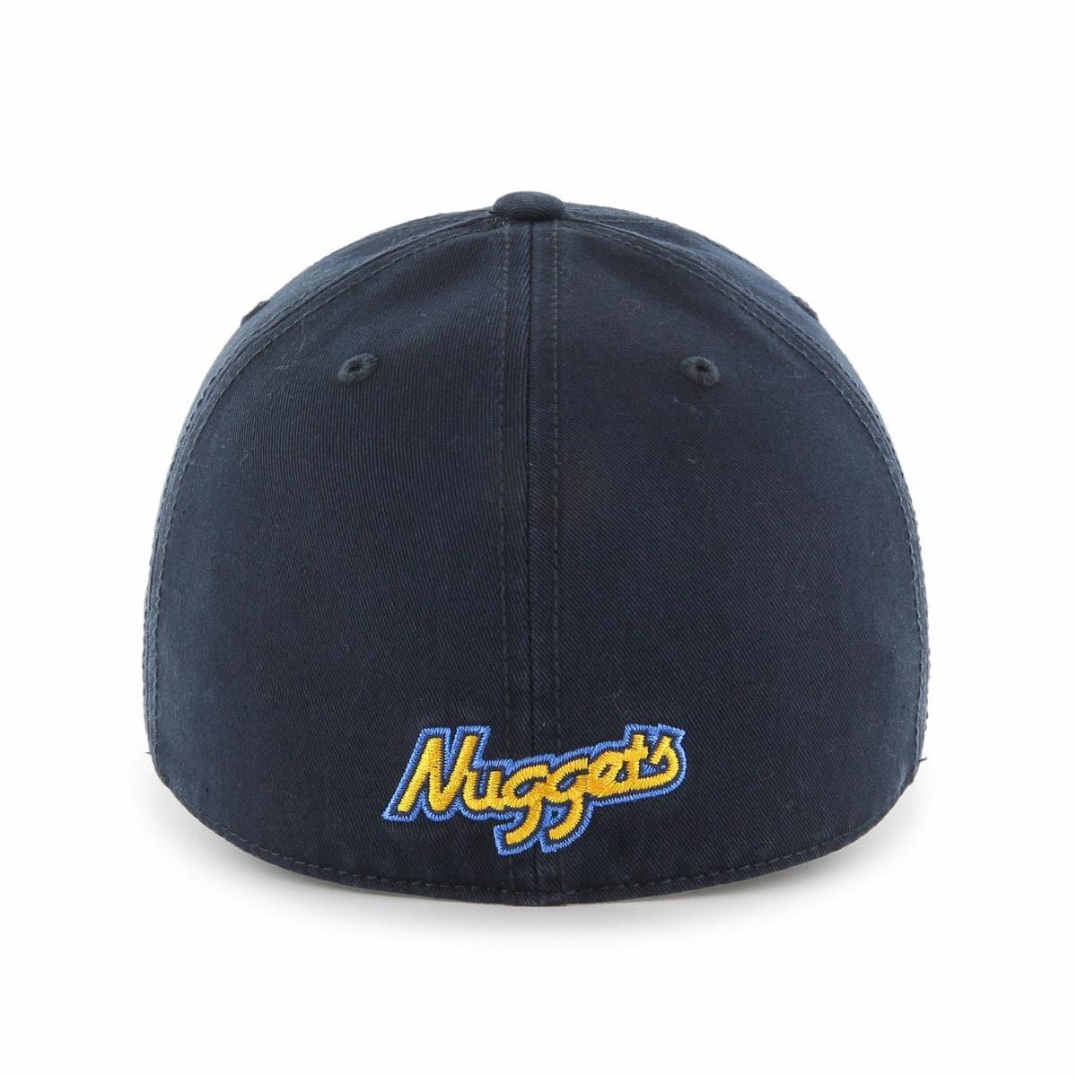47 Brand Caps Denver Nuggets '47 NBA Team Franchise Fitted Curve Hat - Navy