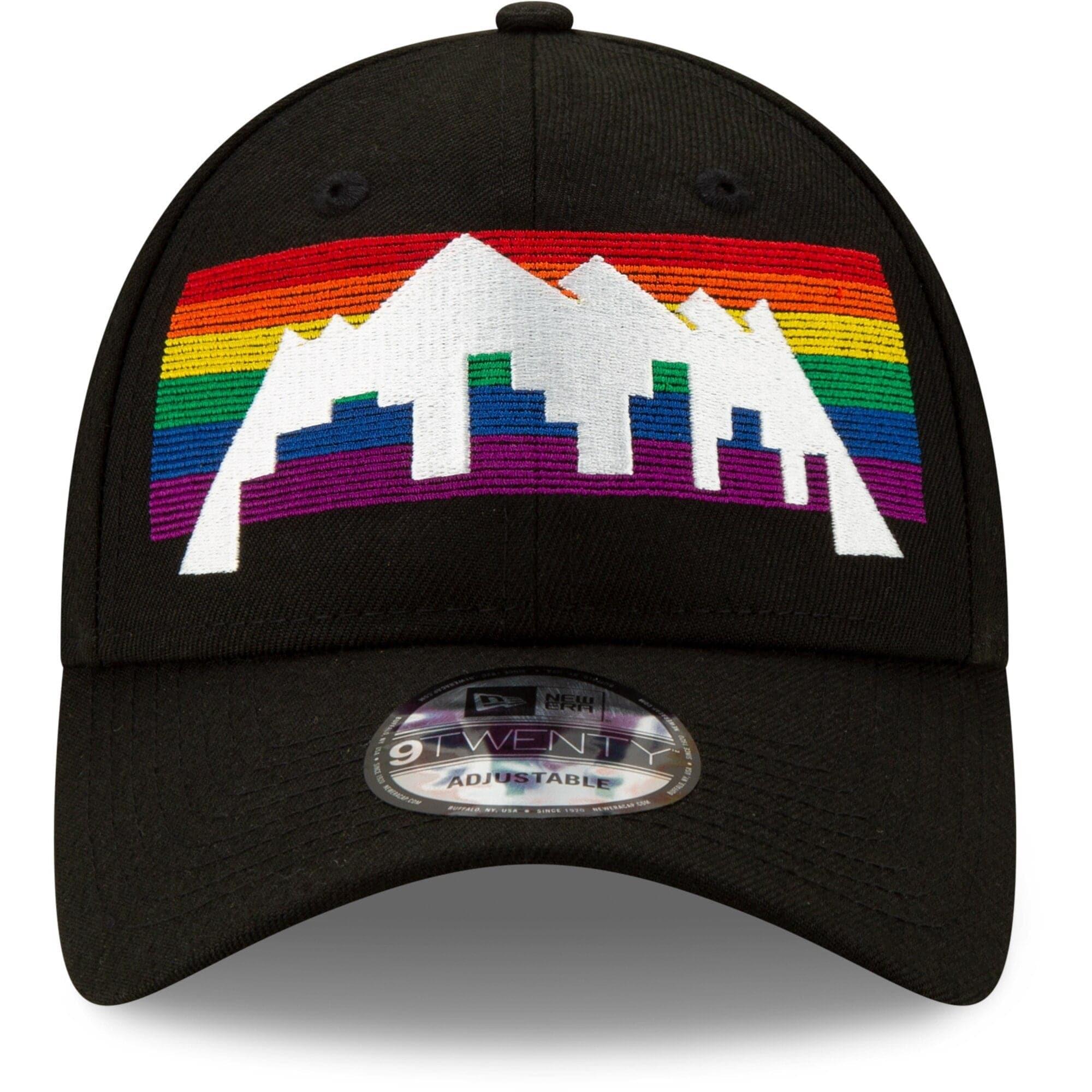 New Era Caps Denver Nuggets New Era NBA 2019 City Series 9TWENTY Curved Hat - Black