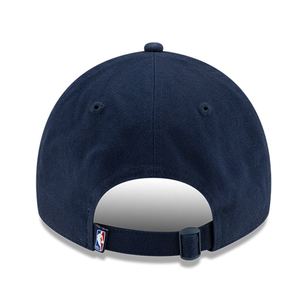 New Era Caps Denver Nuggets New Era NBA 2021 Back Half 9TWENTY Curved Hat - Navy