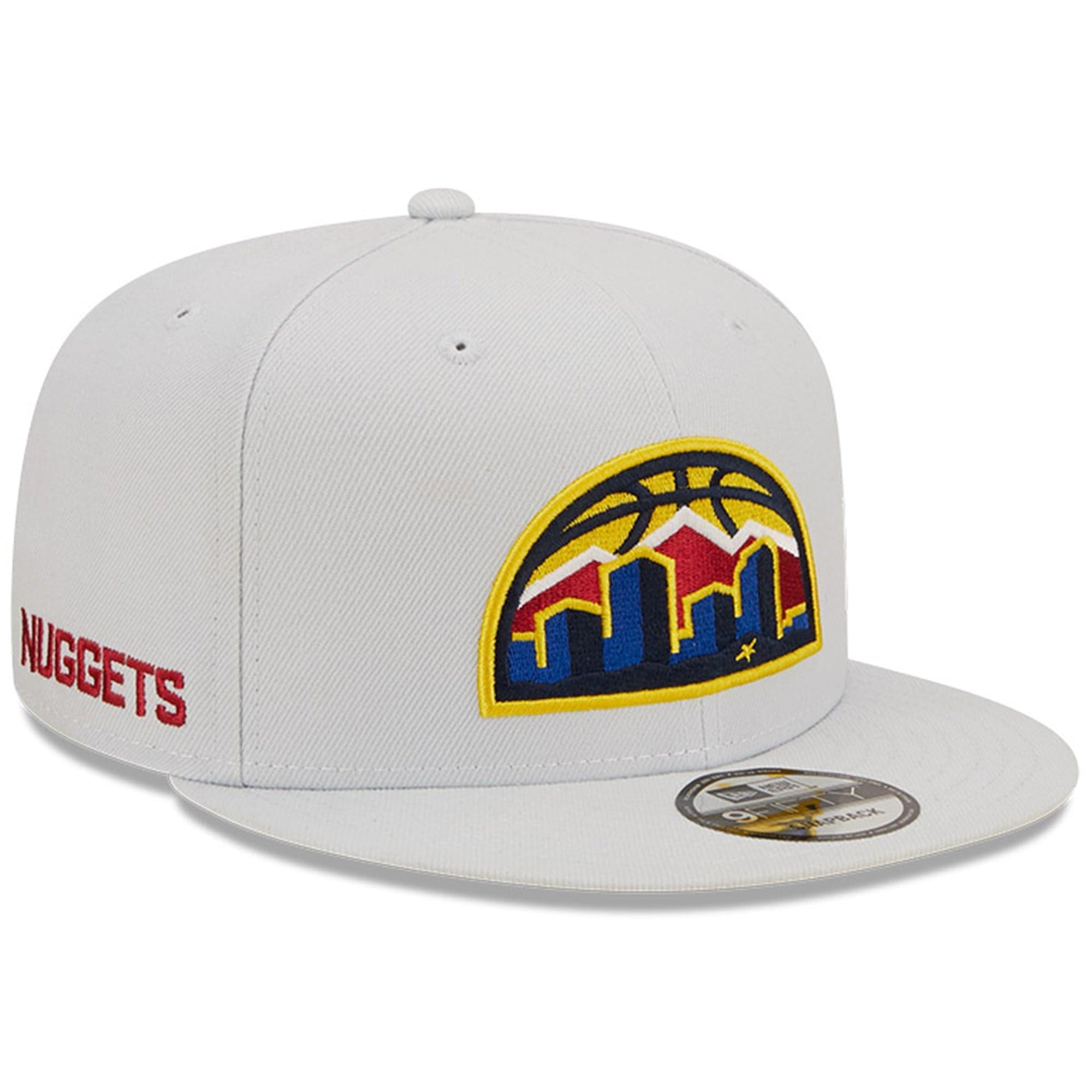 New Era Caps Denver Nuggets New Era NBA 22-23 City Edition Alt 9FIFTY Snapback Hat - White